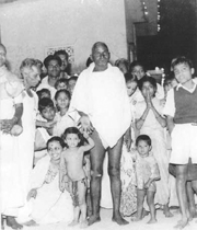 Nityananda with devotees